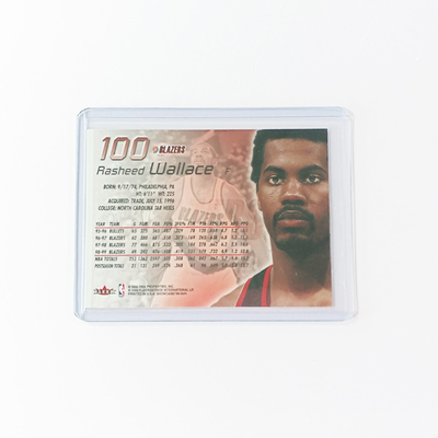 آستین های کارت Pvc 3x4 toploaders 35pt جای کارت برای کارت های ورزشی