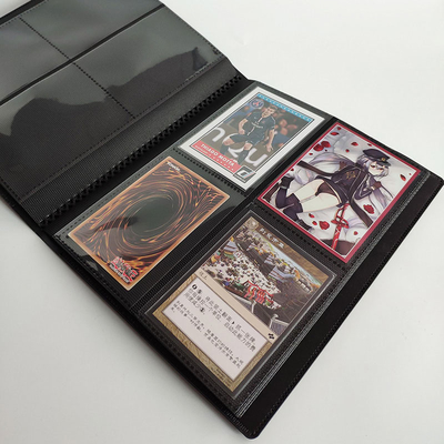 PP 8 Pockets Trading Card Album Holder 160 Cards For Storage SGS