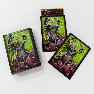 آستین های سفارشی کارت هنری YUGIOH 62x89mm Mtg Deck Protector Sleeves