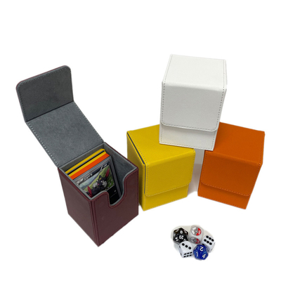 کارت بازرگانی YGO deck card box 100+ سفارشی Mtg deck card box با بارگذاری بالا