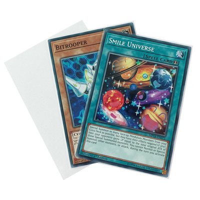 فروش عمده آستین کارتی پلی پروپیلن Yugioh 61x88mm آستین کارت بازرگانی ضد آب