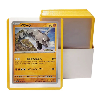 لوگو سفارشی PVC Toploaders محافظ 35pt Top Loading Card Holder برای کارت های تجاری