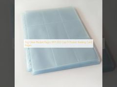 صفحات جیبی شفاف Tcg 9PP 002 Cpp صفحات کارت بازرگانی 9 جیبی